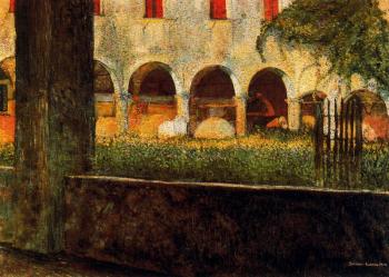 Umberto Boccioni : Cloister of S. Onofrio